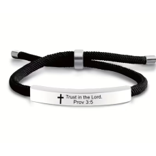 Браслет Trust in the Lord. Prov 3:5 (Довіряйте Господу)