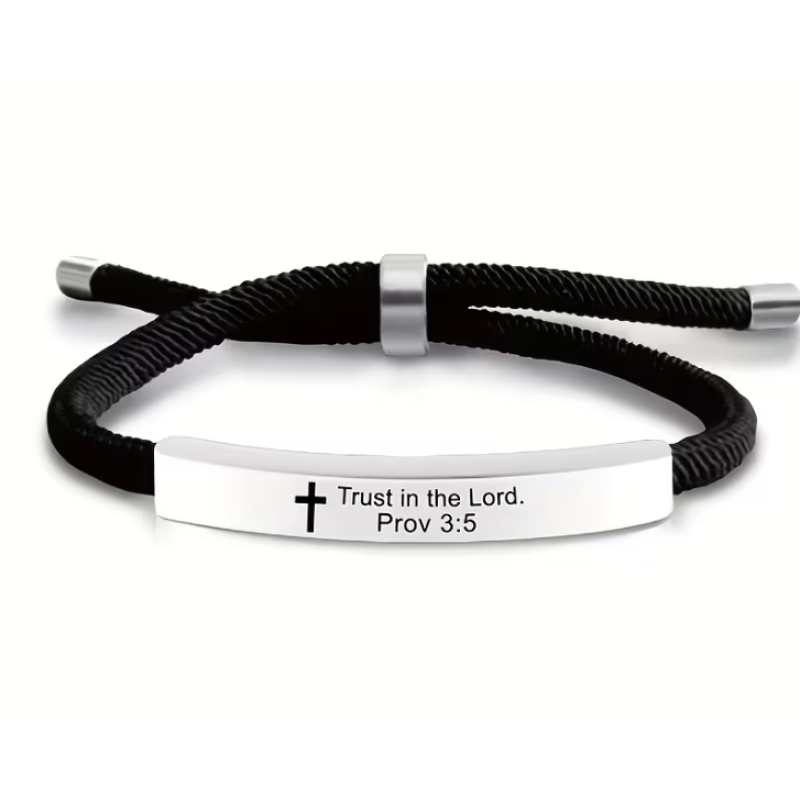 Браслет Trust in the Lord. Prov 3:5 (Довіряйте Господу)