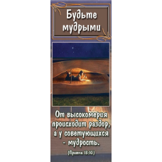 Магнітна закладка. Будьте мудрі*
