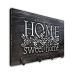 Home sweet home /ключниця темна/