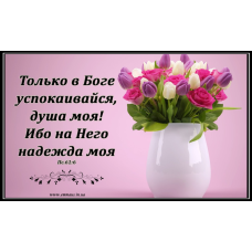Тільки в Бога заспокоюйся, душа моя/магніт великий