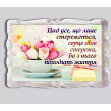 Над усе, що лише стережеться/ магніт прямокутний