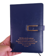 Не бійся, бо Я з тобою /записник тонкий синій на магніті/