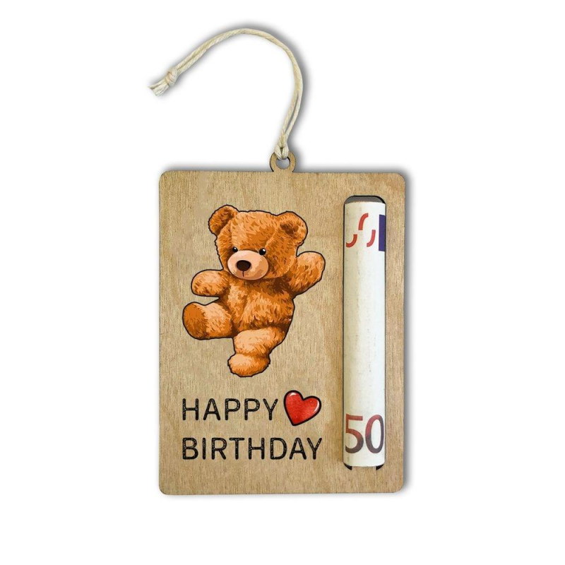 Happy Birthday /листівка-тримач на гроші/ Happy Birthday /листівка-тримач на гроші/