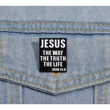Jesus The way The truth The Life /значок/