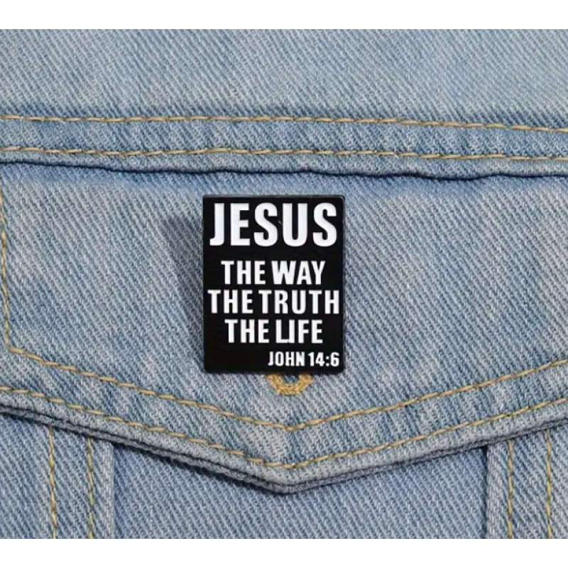 Jesus The way The truth The Life /значок/ Jesus The way The truth The Life /значок/